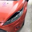 Dành Cho Xe Ford Fiesta MK6 2008-2012 Đèn Pha Phía Trước Nắp Đầu Đèn Lông Mày Viền