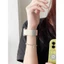 Dây đeo phù hợp màu Nylon cho đồng hồ Samsung Galaxy Fit 3 Samrt Dây đeo cổ tay thoáng khí Samsung Galaxy Fit3 bện Solo Loop Band