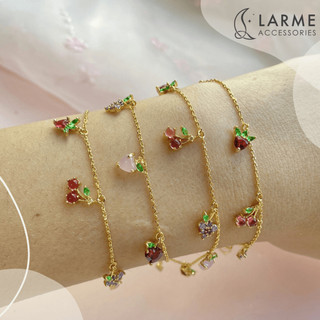 Lắc tay nữ vòng tay fruity phong cách trẻ trung Larme accessories -VT0168