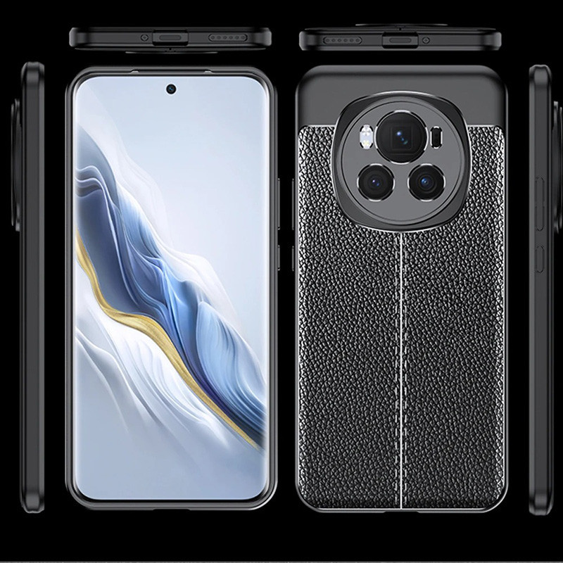Ốp lưng TPU mỏng họa tiết da cho Honor Magic 6/6 Pro/5/5 Pro, chống trầy xước, chống sốc