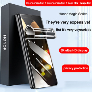 Phim Hydrogel Chống Riêng Tư Cho Honor Magic V3 Vs3 V2 RSR Bảo Vệ Màn Hình Phim Chống Gián Điệp