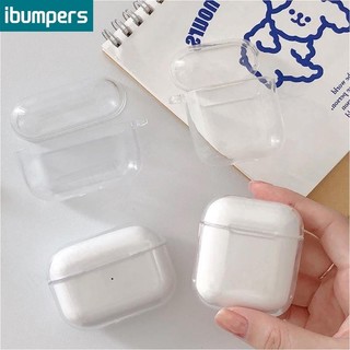 Dành cho Airpods 1 / 2 / 3 / Pro / Pro 2 Vỏ chống sốc trong suốt TPU Vỏ mềm bảo vệ tai nghe