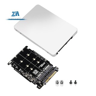 Bộ chuyển đổi SSD M.2 sang U.2 2in1 M.2 NVMe và SATA-Bus NGFF SSD sang PCI-E U.2 SFF-8639 Bộ chuyển đổi PCIe M2
