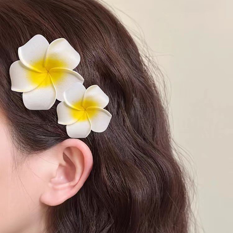 Hoa Trứng Kẹp Tóc Mini Bé Gái Thời Trang Nữ Barrettes Phong Cách Hàn Quốc Phụ Kiện Tóc Nhỏ