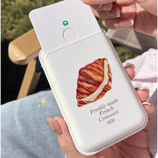 Bánh mì đáng yêu Vỏ có thể phân hủy sinh học Thích hợp cho Iphone 11 12promax 12 13 14 15 pro max Ốp điện thoại ví 14promax 15pro