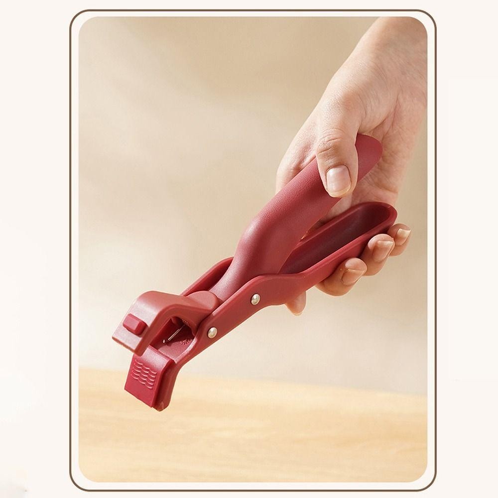 Kẹp chống bỏng WOODNEST, Kẹp bát bếp bằng silicon, Bát ăn bền Kẹp nồi chống trượt