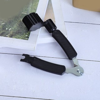 CLII Guitar Dây Cắt 3 Trong 1 Guitar Cầu Pin Kéo Đa Năng Dây Đàn Guitar Winder Cắt Và Cầu Pin Pul