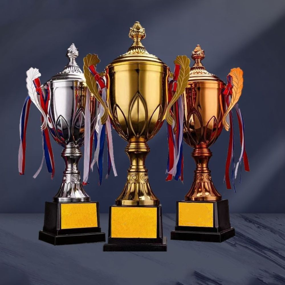 Giải thưởng SAIA Trophy, Vàng Bạc Đồng Mô hình kim loại Cốc nhỏ, Trò chơi thể thao Nhà vô địch Cuộc thi bóng đá Người chiến thắng Giải thưởng Cúp Đồ chơi Trường học Cung cấp phần thưởng