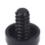 IAPPORTUNIA 1 Bộ Vỏ bảo vệ bánh xe giữa, Bộ bảo vệ khớp bi-a đặc biệt bằng nhựa, Phụ kiện bi-a đen bền bỉ cho sóng Uni Loc