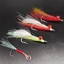 Chất liệu buộc ruồi CQCJ, Dụng cụ câu cá Flash Ba chiều Tinsel, Vít Squirmy chất lượng cao Thép chì Jig Head Hook Chất liệu làm mồi
