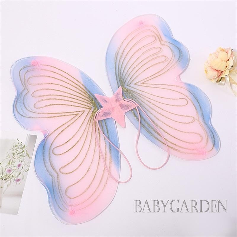 Set Cánh Bướm + Đôi Cánh Thiên Thần + Băng Đô Hóa Trang Dự Tiệc Cho Bé
