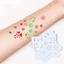 Mẫu sơn mặt THEGIRL8B, Sao chép stencils Rỗng DIY Body Art Paint stencils, Trang trí thủ công trang trí có thể tái sử dụng Bản mẫu tranh trang điểm dập nổi Vẽ tay