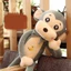 ZENZON Khỉ Đồ Chơi Sang Trọng, PP Cotton Khỉ Khỉ Khỉ Thú Nhồi Bông Búp Bê, Hoạt Hình Lông Tơ Vui Nhộn 40-55cm Khỉ Sang Trọng Trang Trí Phòng Búp Bê