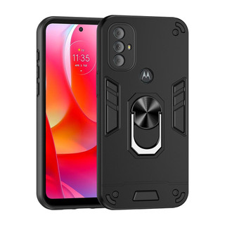 Dành Cho Motorola Moto G Power 2022 / G Power 5G 2023 Ốp điện thoại Có Chân Đế Vòng Metel Giá Đỡ Từ Tính Lưng Cứng Mềm TPU Edge Chống Sốc Chống Rơi Mỏng Bao