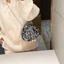 Túi đeo vai sequin dây chuyền SAVORBOX, Túi tiệc dạ hội chuỗi sequin, Túi đeo chéo tua rua quà tặng