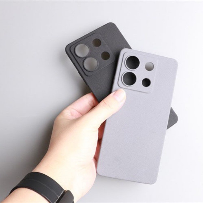 Dành Cho Redmi Note 13R 13 Pro + Redmi K70E 13C 12 K70 Pro K60 Ultra Chống Vân Tay Vỏ Đá Sa Thạch Mềm Mờ Mỏng TPU Vỏ Điện Thoại