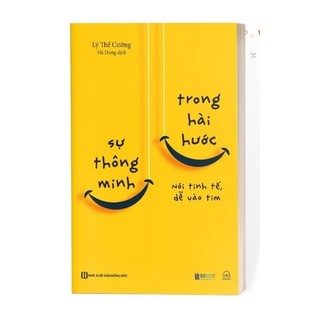 Sách - Sự thông minh trong hài hước: Nói tinh tế, dễ vào tim
