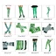 Mya Saint Patricks Ngày Đùi Tất Quần Tất Tay Ấm Áp Shamrock Trang Phục Dự Tiệc
