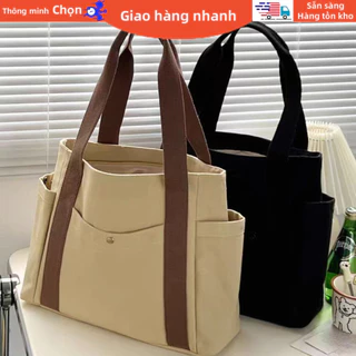 Túi vải nữ,, Túi vải công suất lớn,Túi du lịch Tote,Túi vai đơn cho sinh viên