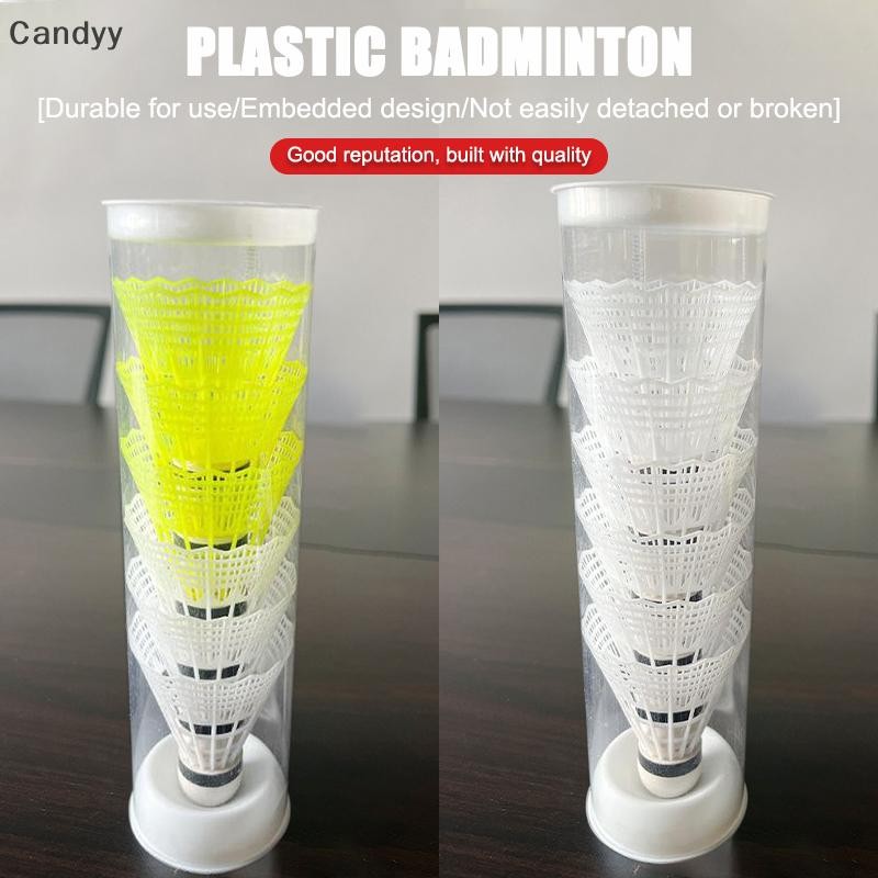 Ndy Nhựa Cầu Lông Bóng Nhựa Nhiều Màu Sắc Bóng Nhựa Nylon Bóng Cầu Lông Nylon Bóng Chơi Bóng Chống N