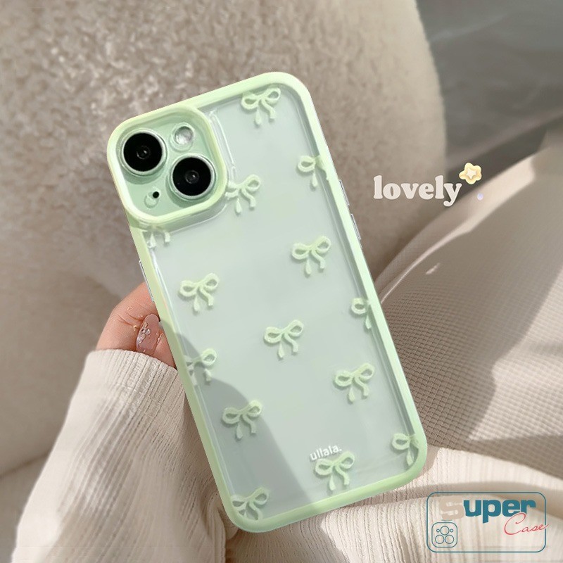 Ốp Mềm Màu Kẹo Trong Suốt Nơ Ngọt Ngào Cho Vivo Y17s Y100 Y17 Y18 Y03 Y15 Y21 Y15s Y11 Y18E Y20 Y28 Y36 Y22 Y02 Y20i Y21T Y35 Y27 Y91C Y21S Y16 Y91 Y93 Y33T Y33S Y20S Y12 Y15A Y12S