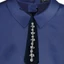 Treeling Sinh Viên Pre Buộc Dây Cổ Preepy Nhìn Đẹp Pha Lê Đính Hạt Hoa Cà Vạt Đậm Cravat Cổ Điển Đeo Accessori