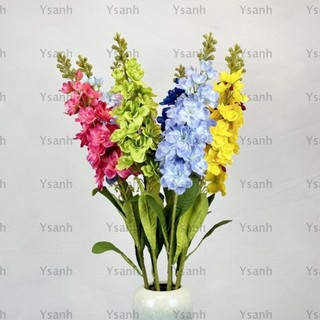 YSANH Nhân Tạo Hyacinth, Hoa Cô Dâu 85CM Hoa Tím Giả, Trang Trí Nhân Tạo Lụa DIY Trang Trí Hoa Nhân Tạo Cho Gia Đình Trang Trí Đám Cưới