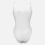 Elegant Lace Trim Sheer Bodysuit Sleevelsss For A Stylish And Comfortable Look