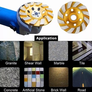 Chén Mài Bê Tông 100mm - Dụng Cụ Mài Đá, Gạch, Phá Bê Tông Chất Lượng Cao