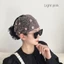 SNUGHOUSE Mũ Trùm Đầu, Full Cover Ren Thêu Turban, Bán Chạy Hợp Thời Trang Bao Tóc Trắng Co Giãn Chemo Mũ Nữ