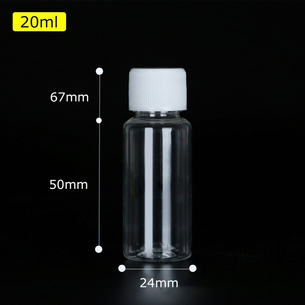 Chai Nhựa Nắp Vặn 20ML/30ML/50ML/100ML Chiết Mỹ Phẩm, Gel Rửa Tay, Chai Lọ Mỹ Phẩm TOOL