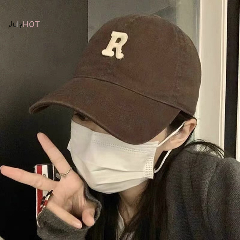 Julyhot Thời Trang Thêu Chữ Bóng Chày Nam Nữ Màu Trơn Đuôi Ngựa Có Thể Điều Chỉnh Mũ Thể Thao Unisex Hip Hop Massivedeals Mũ