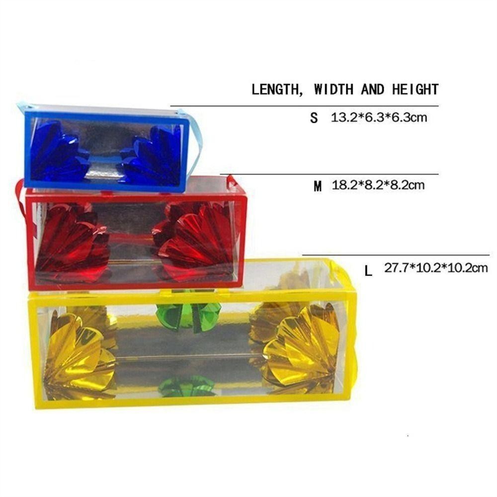 HIGHVIEWLS Magic Tricks Dream Bag, Paper Trick Performance Magic Dream Bag, Quà tặng trẻ em Túi giấy nhựa Hộp hoa