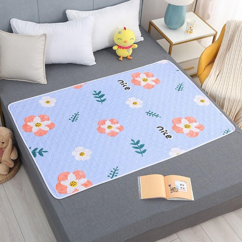 Tấm lót ngủ cho bé SLICELLIFE, Tấm lót trải giường chống rò rỉ chống thấm nước ba lần, Tấm lót kinh nguyệt mềm mại thân thiện với da thoải mái dành cho người cao tuổi