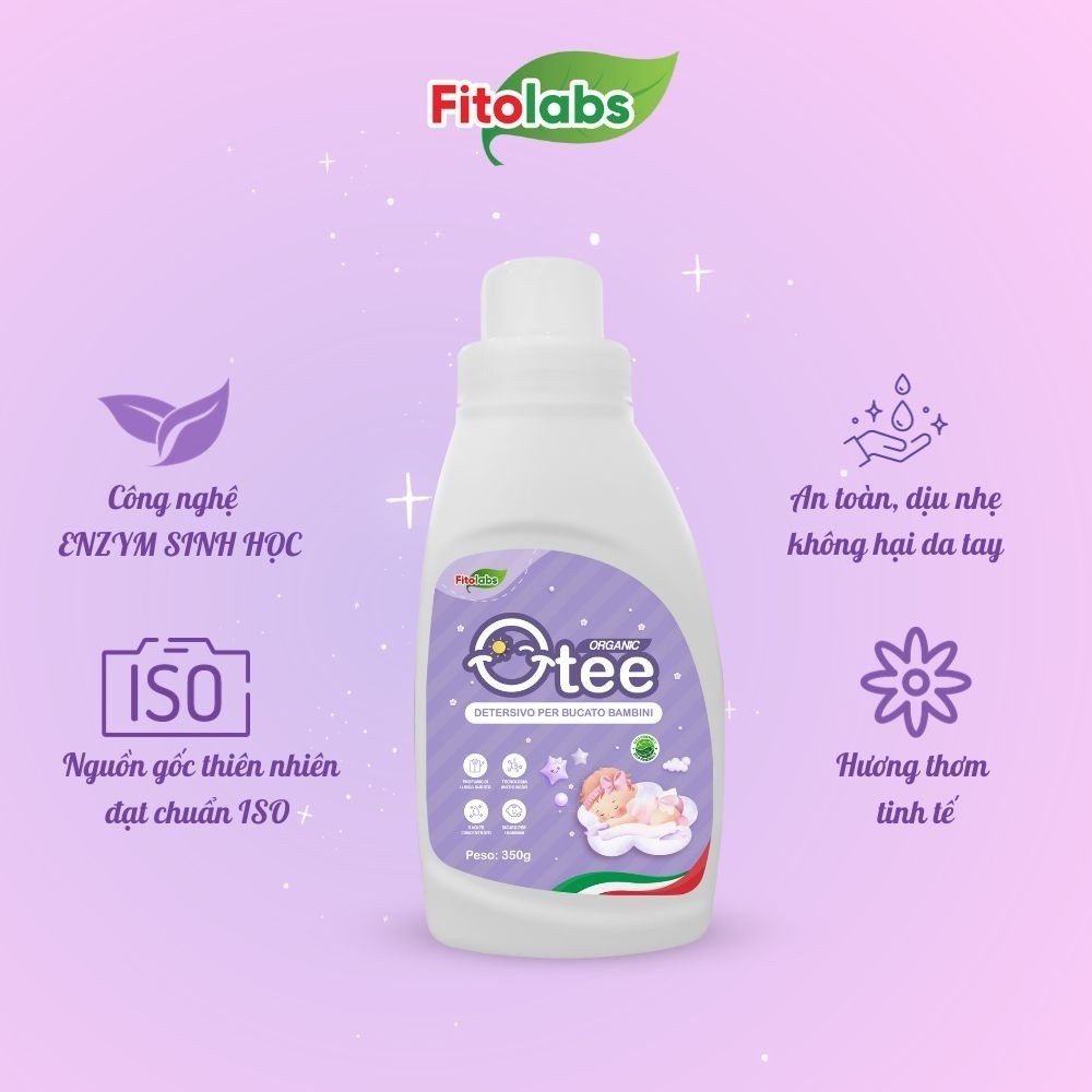 [✨COMBO+QUÀ XỊN] Nước Giặt Sinh Học Otee Cho Mẹ Cho Bé Giúp Sạch Khuẩn, Ngừa Viêm, An Toàn, Dịu Nhẹ Lọ 350ml IMC