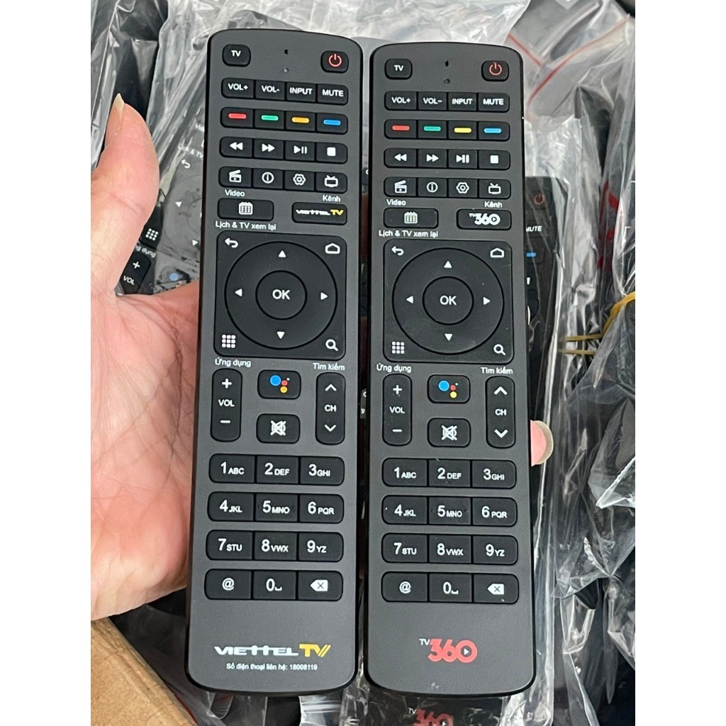 Điều Khiển Viettel TV360 Có Giọng Nói-Remote Đầu Thu Viettel TV ...