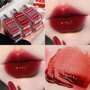 Gương Jelly Lip Plumper Gloss Crystal Jelly Oil Lip Tint Hàn Quốc Son Môi Chống Thấm Nước Lâu Dài Môi Môi Plumper Liquid Lipstick