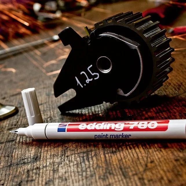 11 Màu Sắc Edding 780 Bút Đánh Dấu 0.8MM Điểm Tinh Dầu Màu Sơn Bút Vẽ Trên Mọi Thứ Kim Loại Bút Nghệ Thuật Vật Dụng Văn Phòng Phẩm