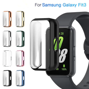 Ốp Bảo Vệ Màn Hình Cho Samsung Galaxy Fit3 Ốp Lưng Bảo Vệ TPU Mềm Cho Samsung Galaxy Fit 3 Fitness Traker