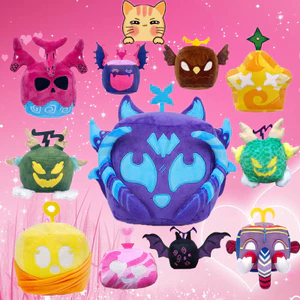🔥Blox Fruits Game 🔥Blox Fruits Plush toy Gấu Bông Búp bê trò chơi trái cây Roblox Fruit Game Đồ chơi nhồi bông quà tặng trẻ em Món quà sinh nhật quà