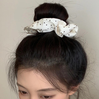 Thời Trang Hàn Quốc Dây Buộc Tóc Co Giãn Satin Scrunchies Nữ Oversize Tóc Dây Cao Su Ngọt Ngào Đa Năng Đầu Dây Phụ Kiện Tóc