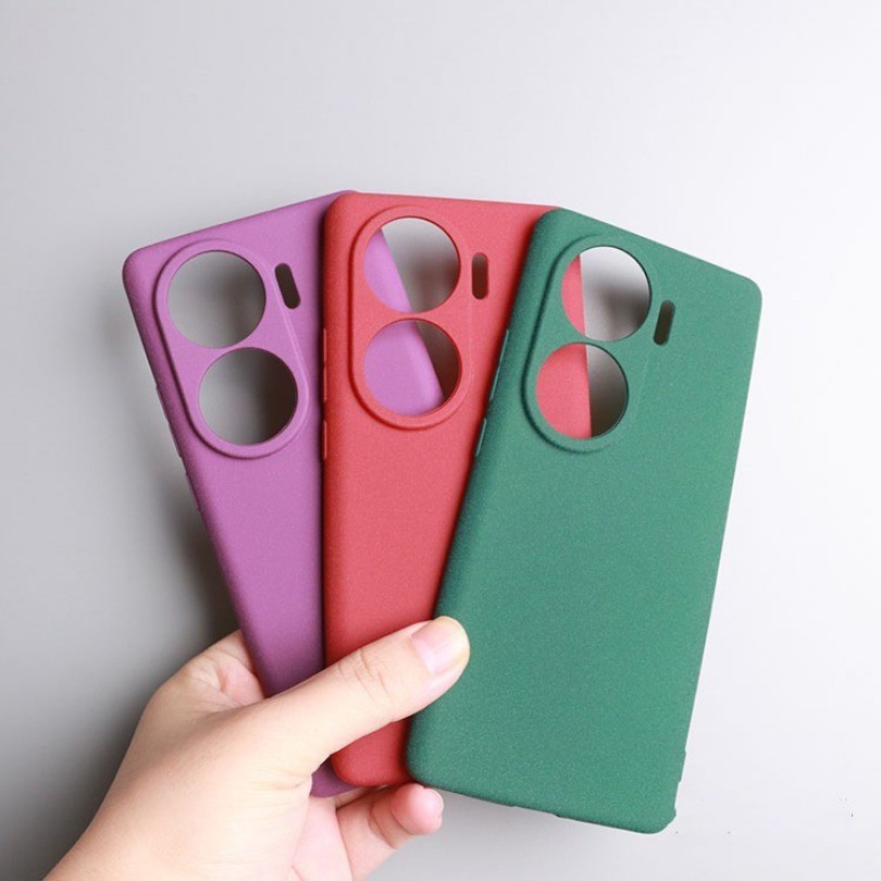 Dành Cho OPPO Reno 11F 10 11 Pro + A79 A38 A18 A58 A78 A2 Pro A2X A2M A98 5G Ốp Lưng Silicon Mềm Chống Vân Tay