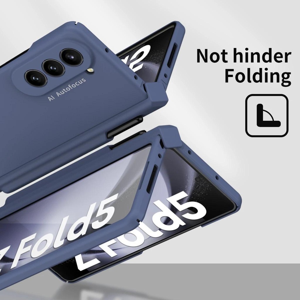 Có Giá Đỡ Bút S Cho Samsung Galaxy Z Fold 7 6 5 4 Ốp Lưng Bản Lề Giáp Từ Tính Chống Sốc 360 Toàn Màn Hình Bảo Vệ
