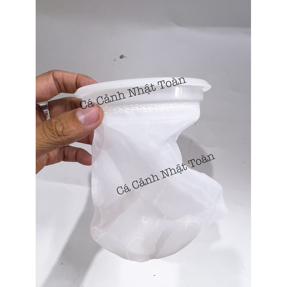 Túi Lọc Nano Chống Tràn Chứa Vật Liệu Lọc Lưới The (Dài 15cm)