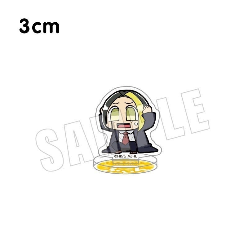 (3CM) Mô hình standee MASHLE: MAGIC AND MUSCLES ver PHÉP THUẬT mica acrylic anime chibi trang trí góc làm việc