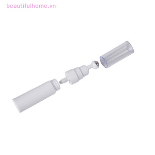 [Beautifulhome] Chai lăn kem mắt rỗng 5 / 10 / 15ml kèm hộp đựng mỹ phẩm chăm sóc da bằng thép [làm đẹp]
