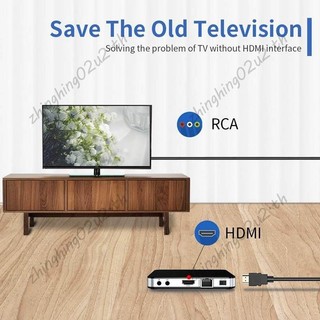 1 Đầu Nối Adapter 5Ft / HDMI Tương Thích Nam Sang 3-RCA Video Âm Thanh AV Cáp Cho TV HDTV