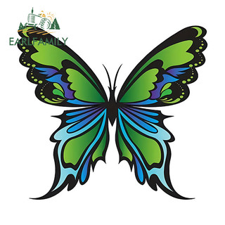 EARLFAMILY 13cm Bướm Dán Xe Máy Windows Mũ Bảo Hiểm Tumbler Chống Thấm Nước Decal Đồ Họa Thời Trang Xe ATV Phụ Kiện Ô Tô Tự Động