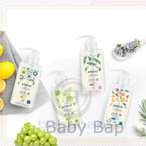 Nước rửa bình sữa rau củ quả thuần chay cho bé ATONO2 Hàn Quốc