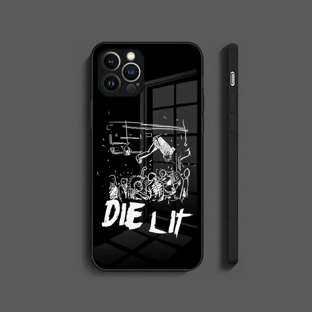 BK-1 Playboi Carti Die Lit Vỏ Điện Thoại Kính Cường Lực Cho iPhone 17,15 Pro Max 13 12 Mini 11 14 Plus X XR XS 8 7 Plus SE Cover 0821